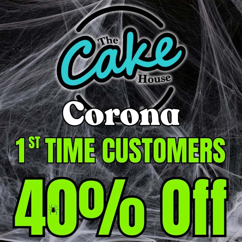 The Cake House - Corona storefront banner - recreational marijuana dispensary