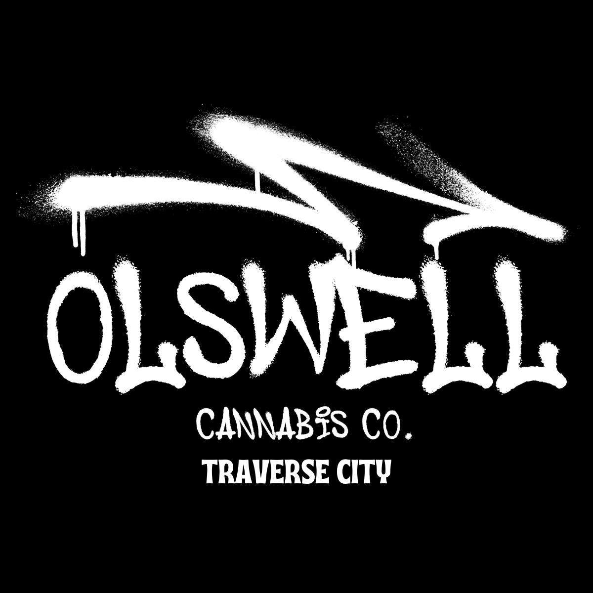 Olswell Cannabis Co storefront banner - recreational marijuana dispensary