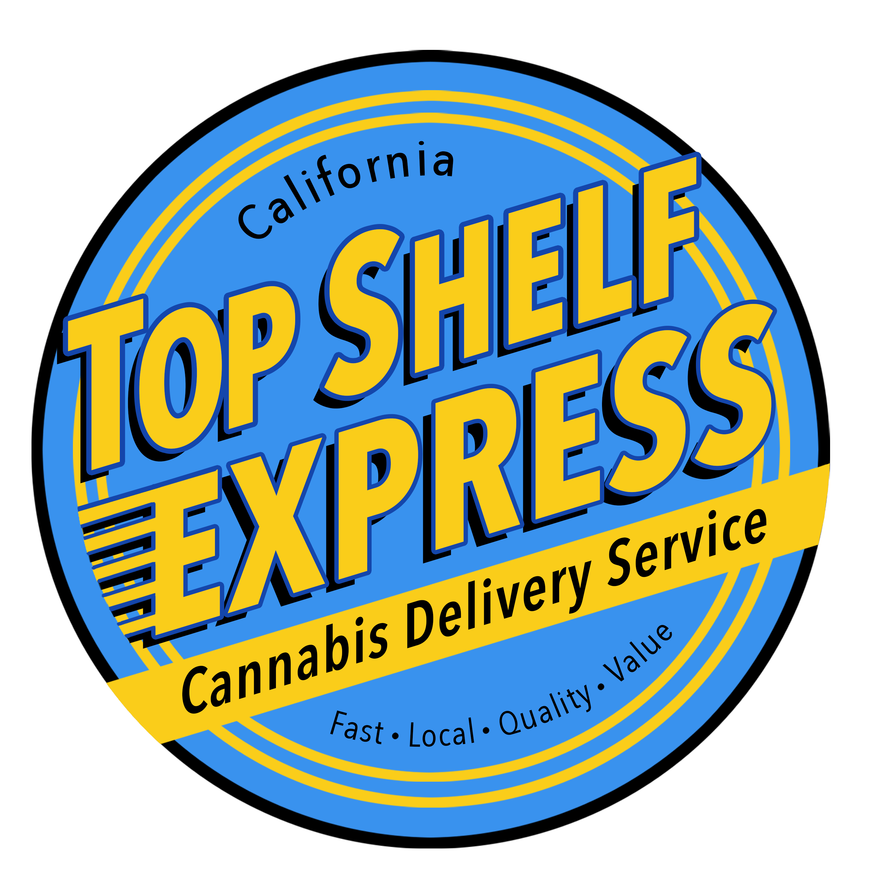 TOP SHELF EXPRESS - EXCISE TAXES INCLUDED logo - Cannabis delivery service in San Jose
