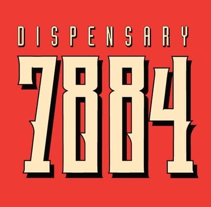 Dispensary 7884 logo