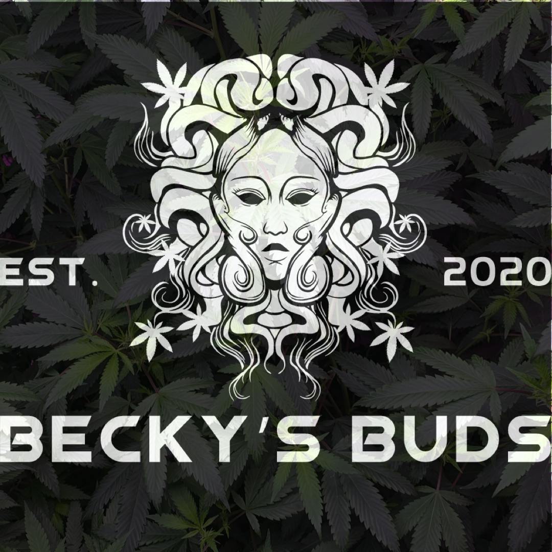 Becky's Buds logo - Cannabis delivery service in Bridgton