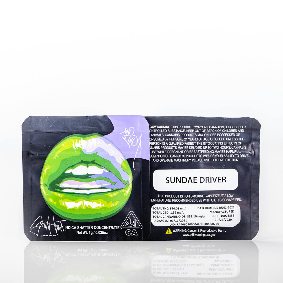 The Reup Sundae Driver Shatter 1G