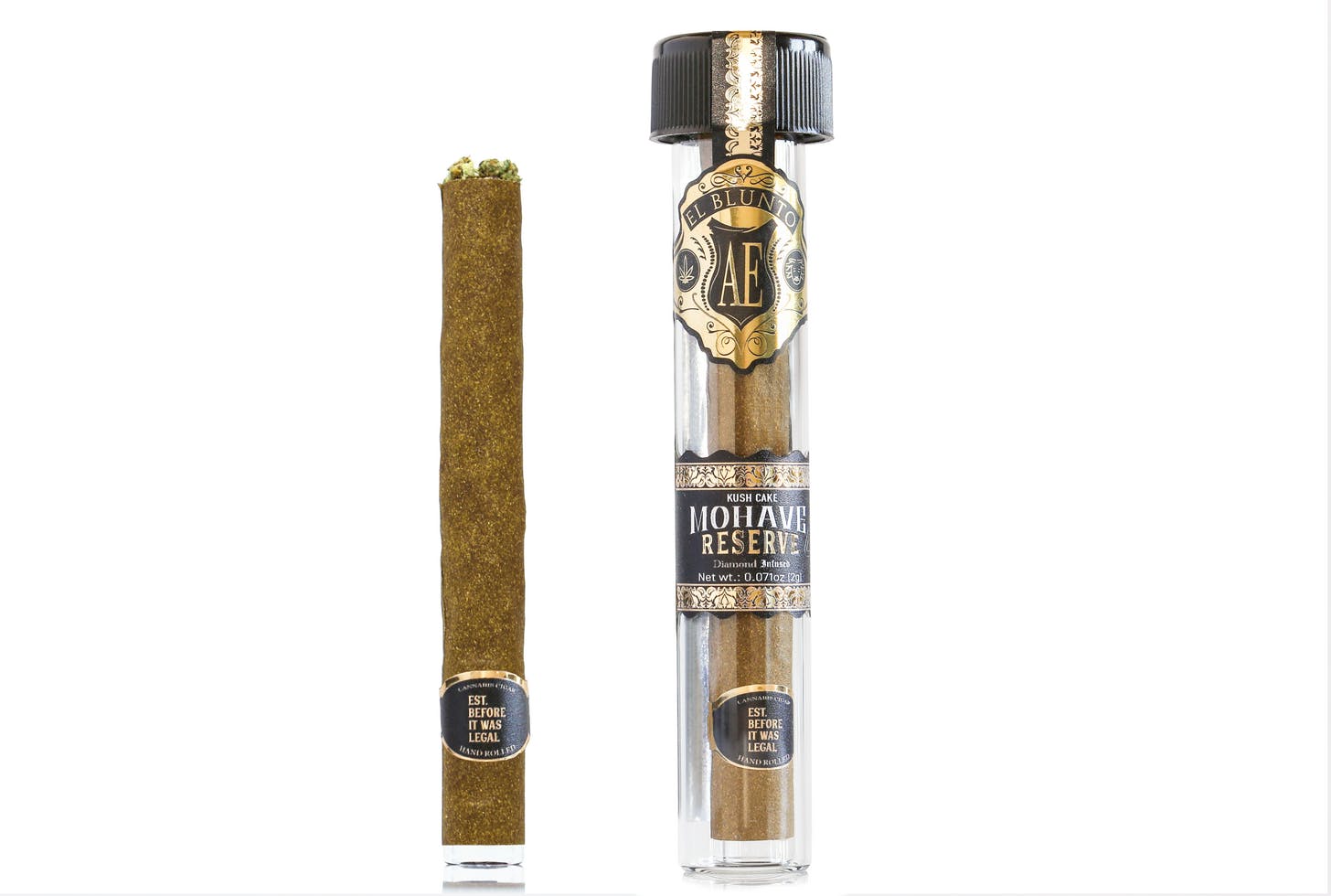 El Blunto x Mohave - Kush Cake - Diamond Infused 2G [Blunt]
