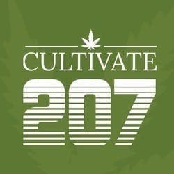 Cultivate207 logo - Cannabis delivery service in Woolwich