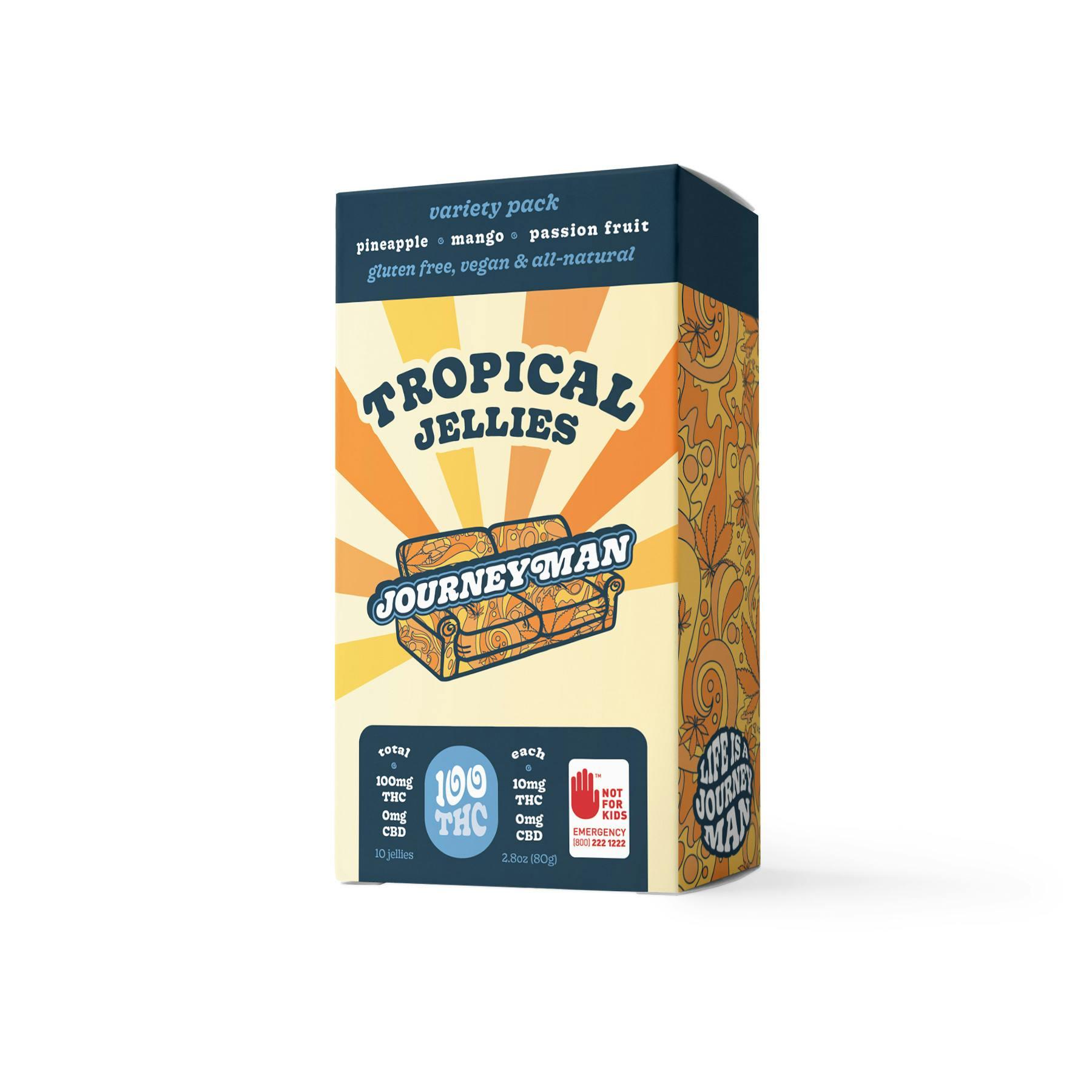 Tropical Jellies (100mg THC)