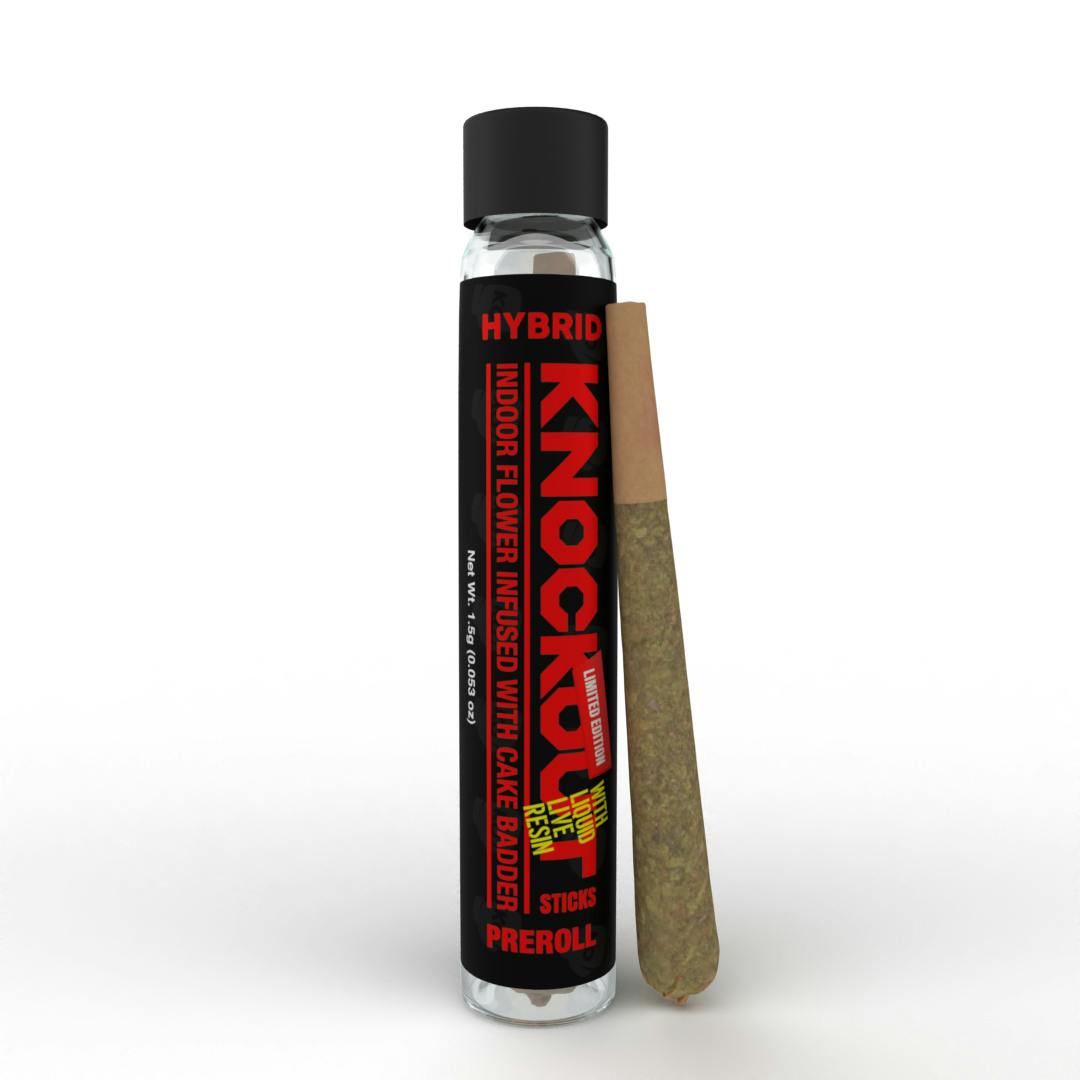 Hybrid Liquid Live Resin Infused Knockout Stick