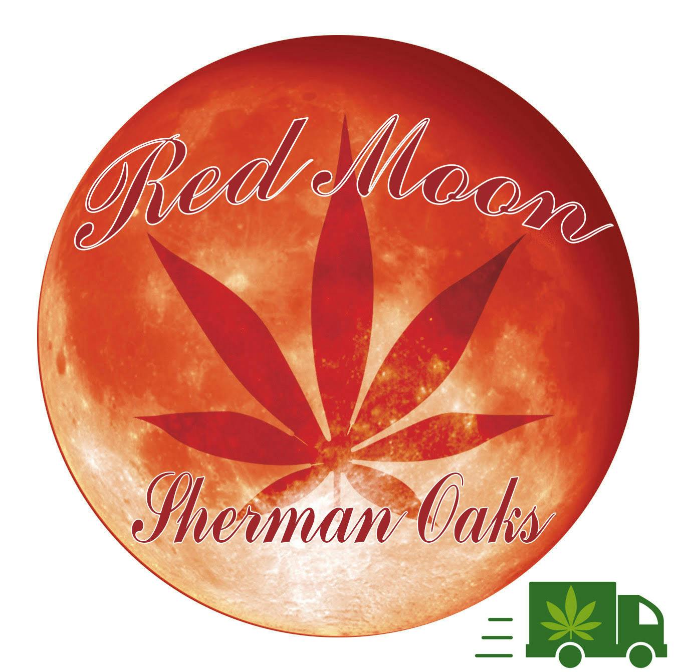Red Moon Delivery logo - Cannabis delivery service in Sherman Oaks