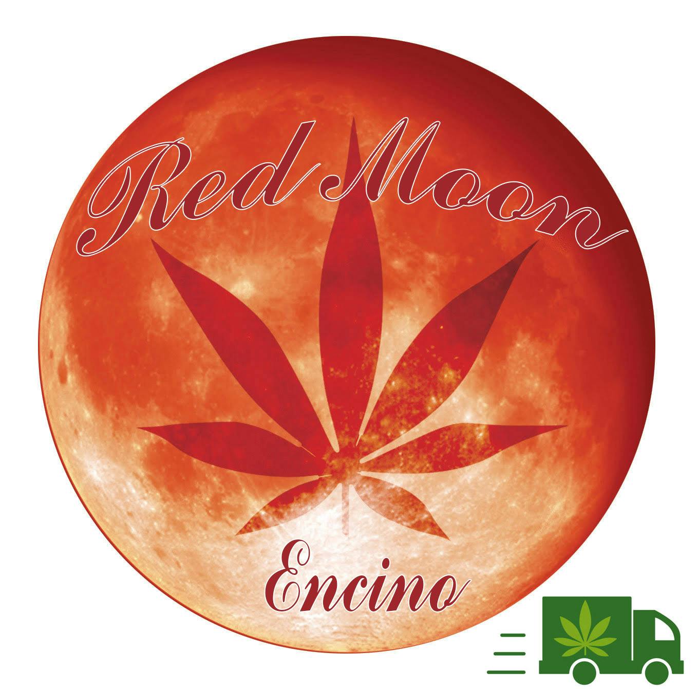 Red Moon Delivery logo - Cannabis delivery service in Schenectady