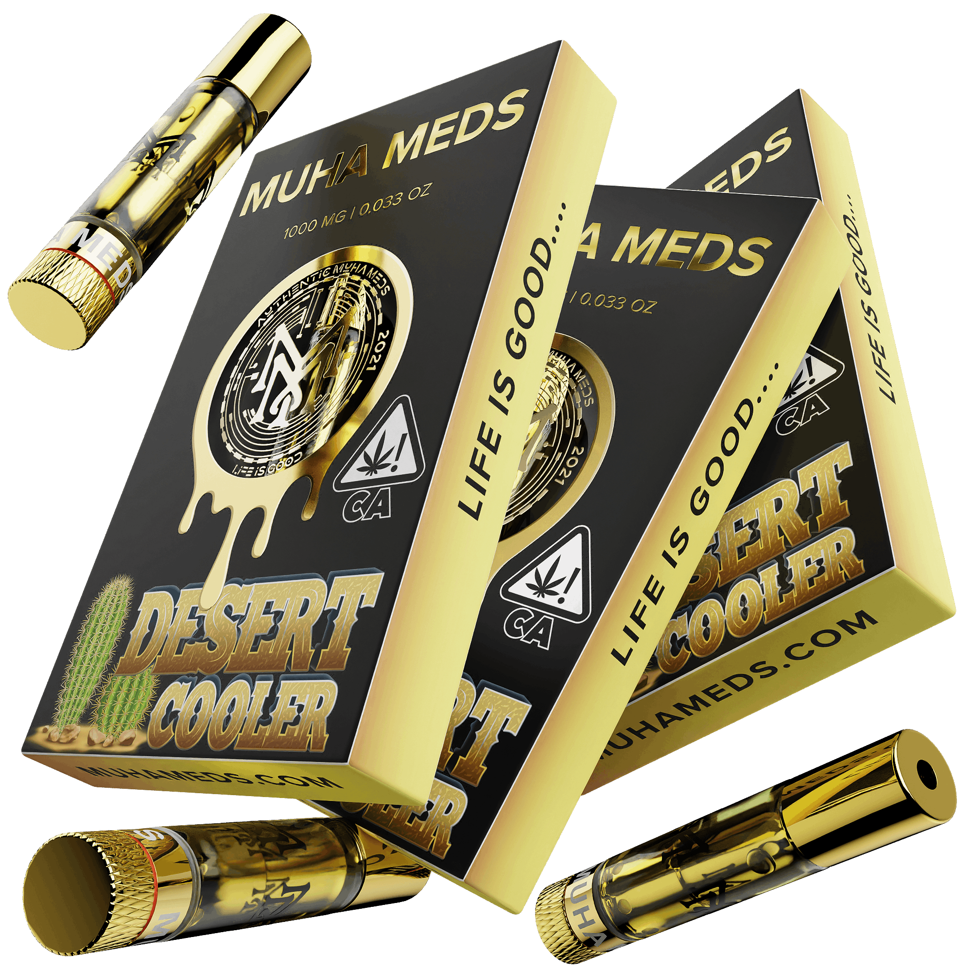 Desert Cooler Cartridge 1,000mg