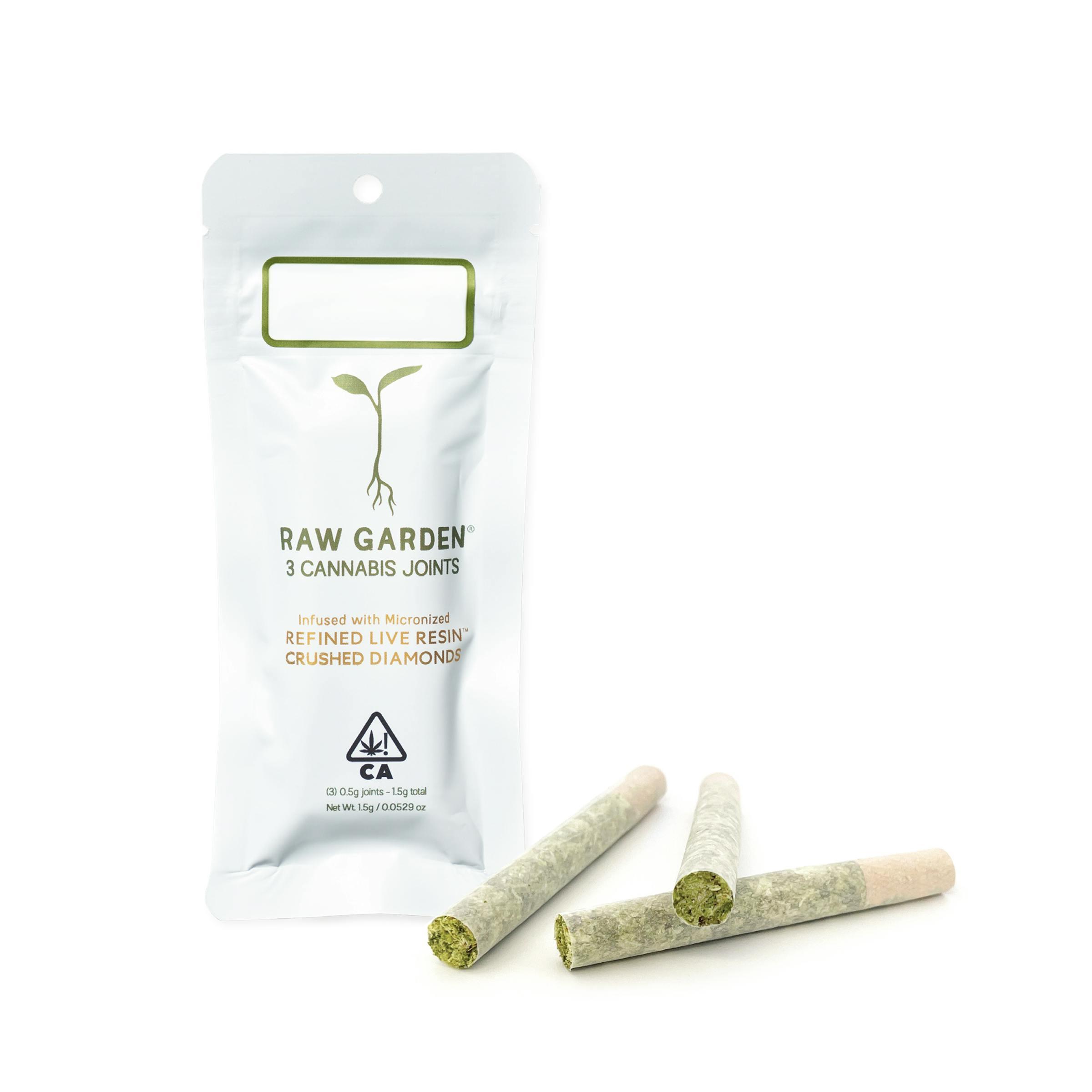 Island Oasis RLR™ Crushed Diamonds Infused (3) 0.5g Joints