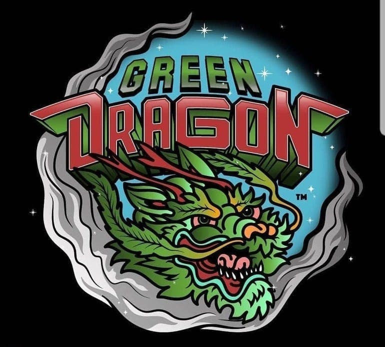 Coachella Valley Green Dragon logo