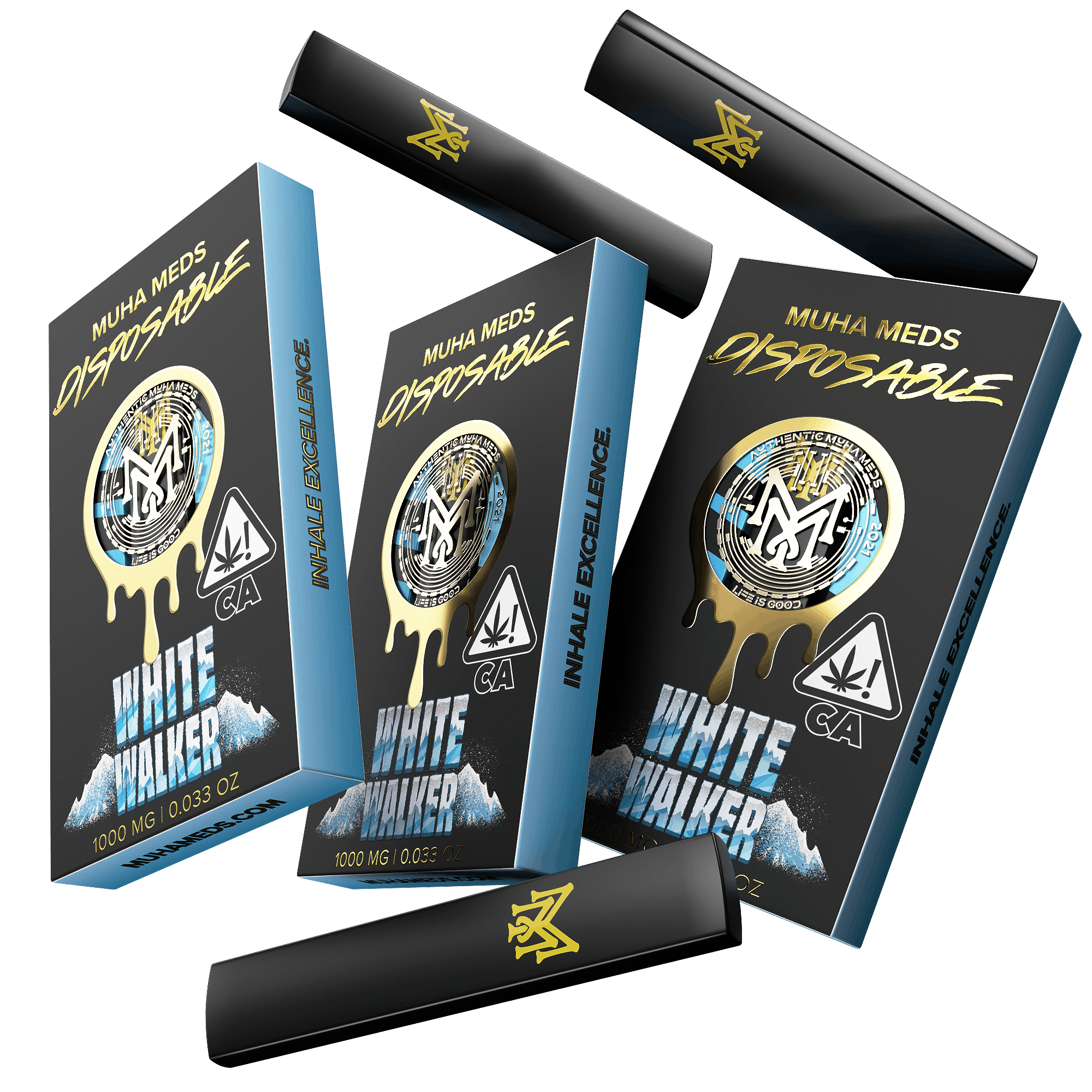 White Walker Disposable 1,000mg