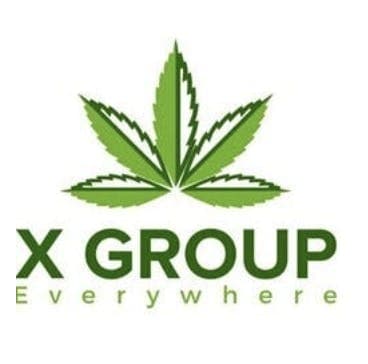 X Group logo - Cannabis delivery service in Woodland Hills