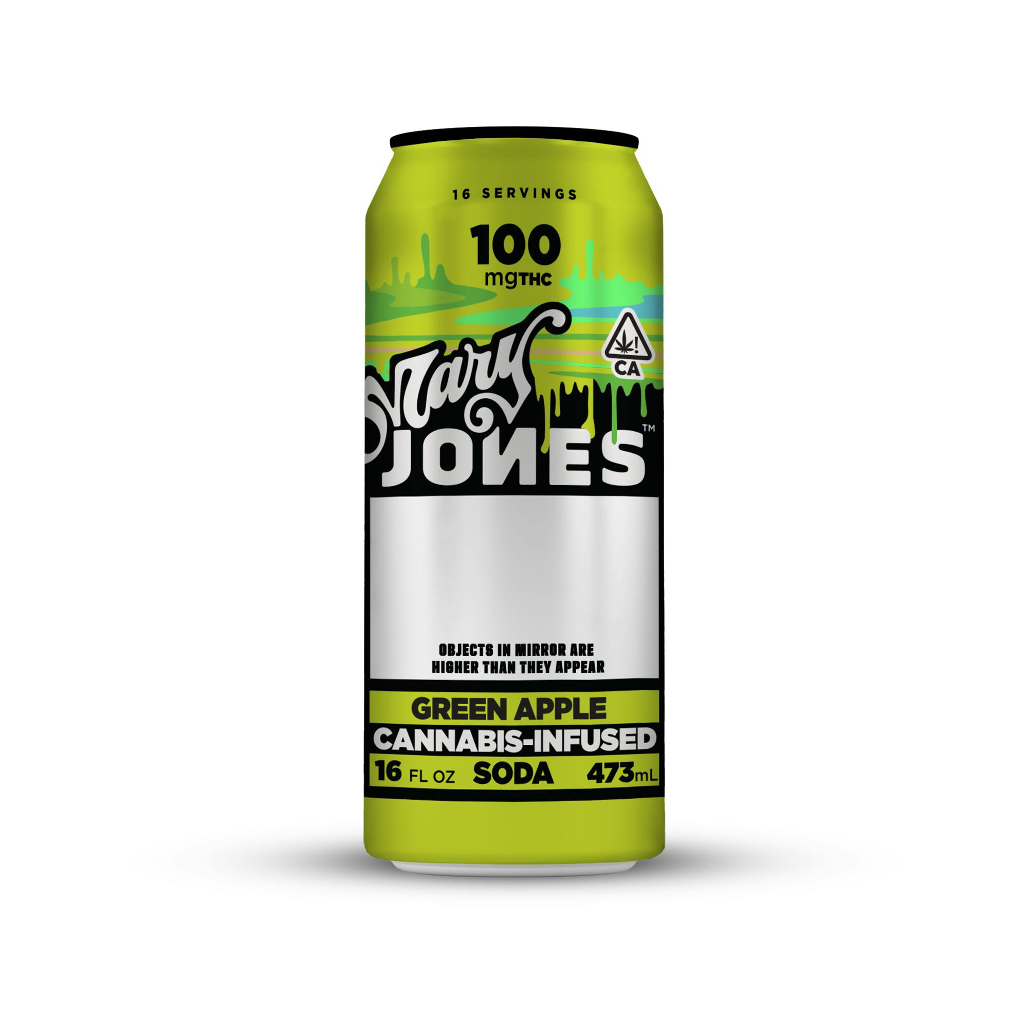 100mg Green Apple Soda