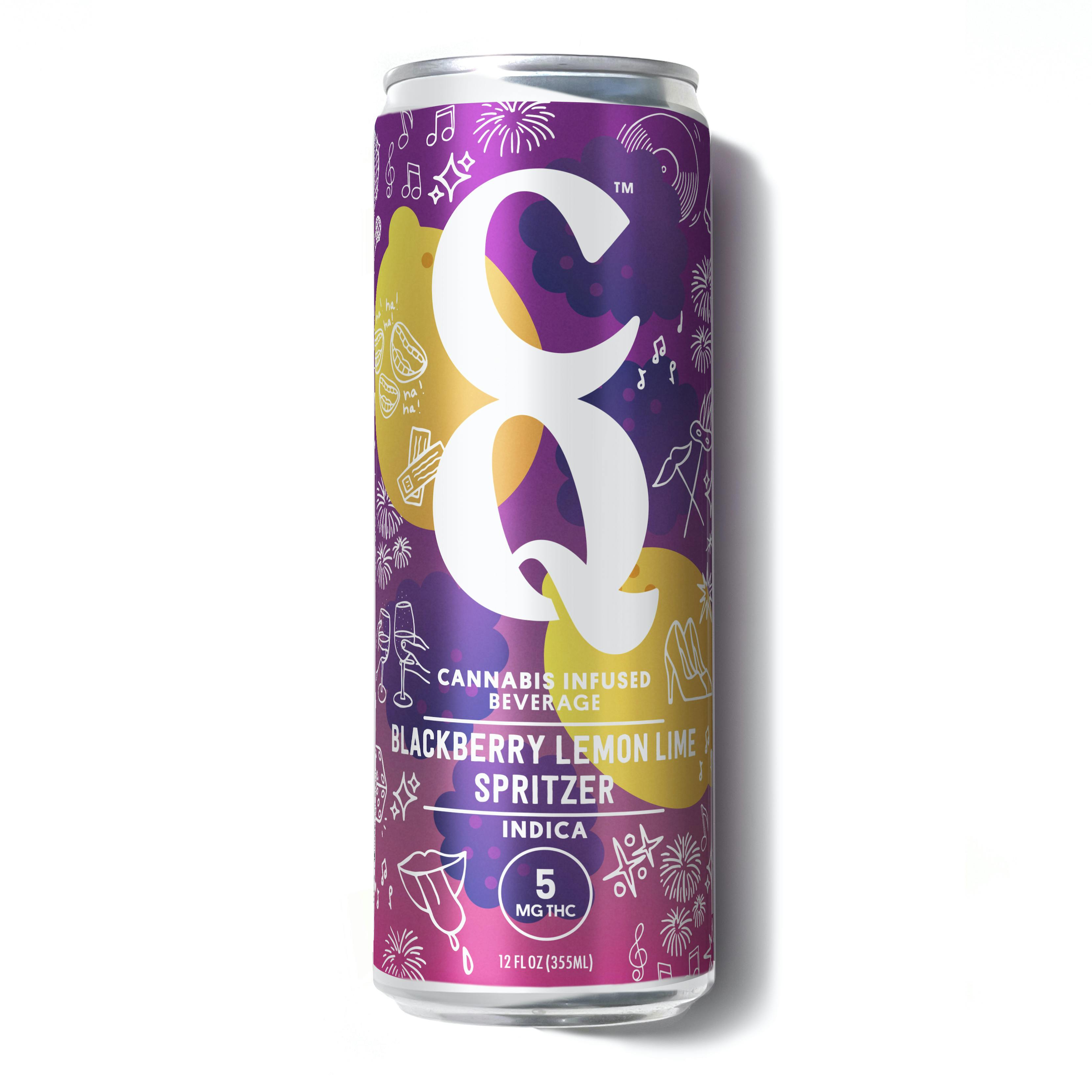BLACKBERRY LEMON LIME soda/spritzer (Indica)