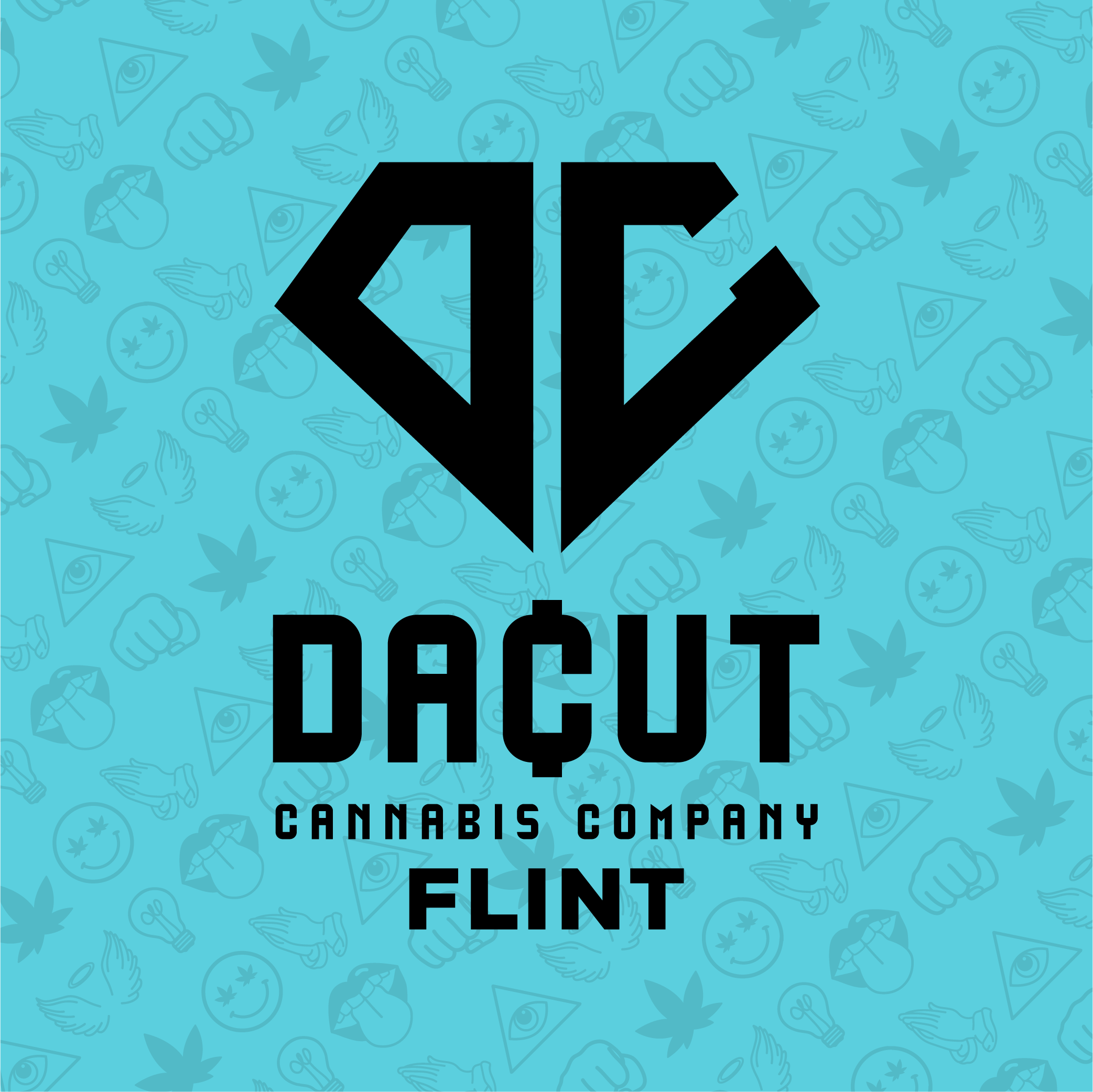 DACUT - FLINT logo
