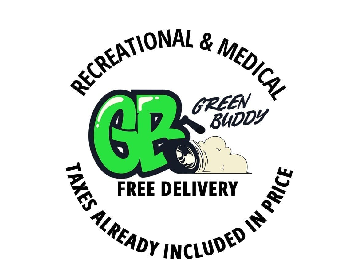 Green Buddy logo - Cannabis delivery service in Azusa