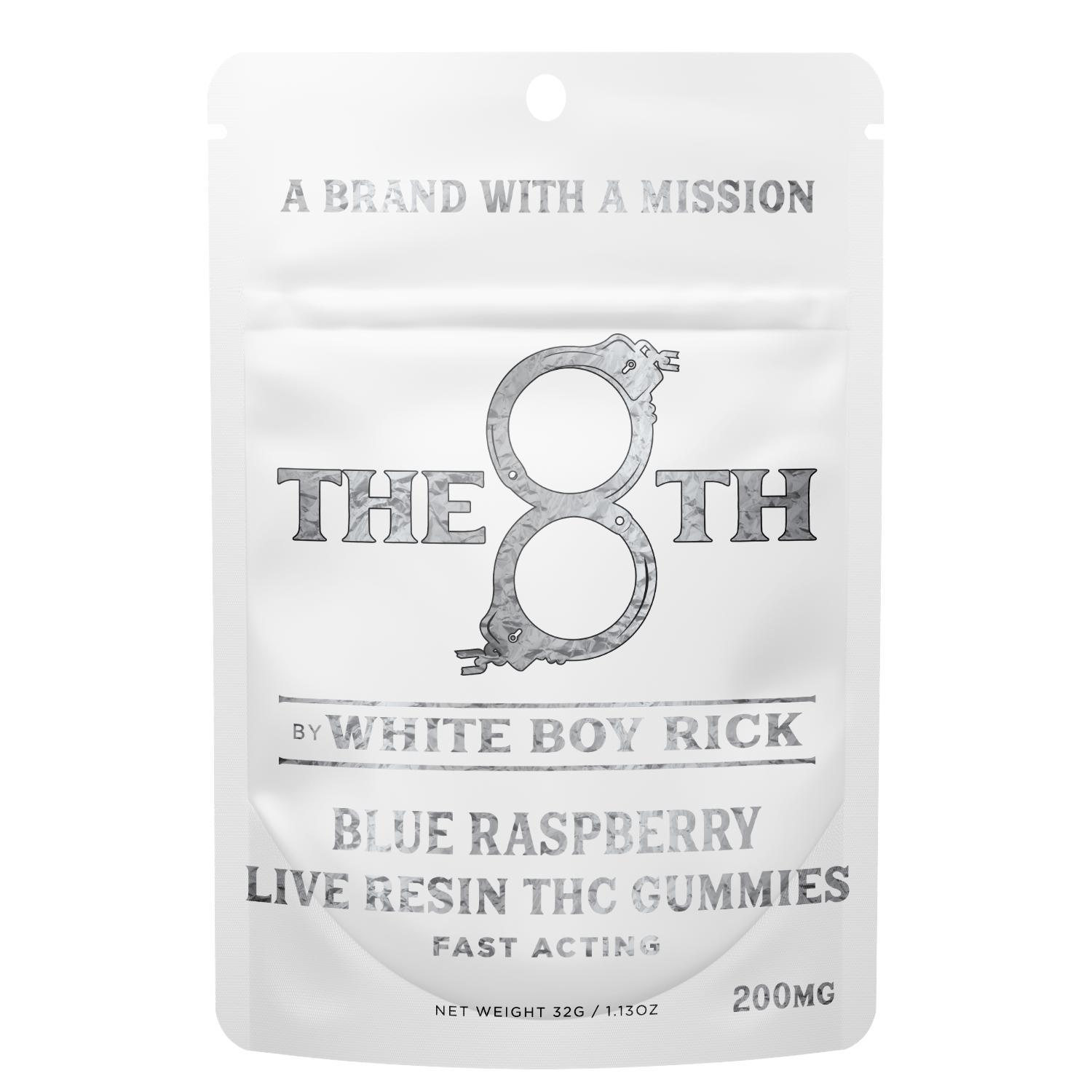 BLUE RASPBERRY FAST-ACTING LIVE RESIN GUMMIES 200MG