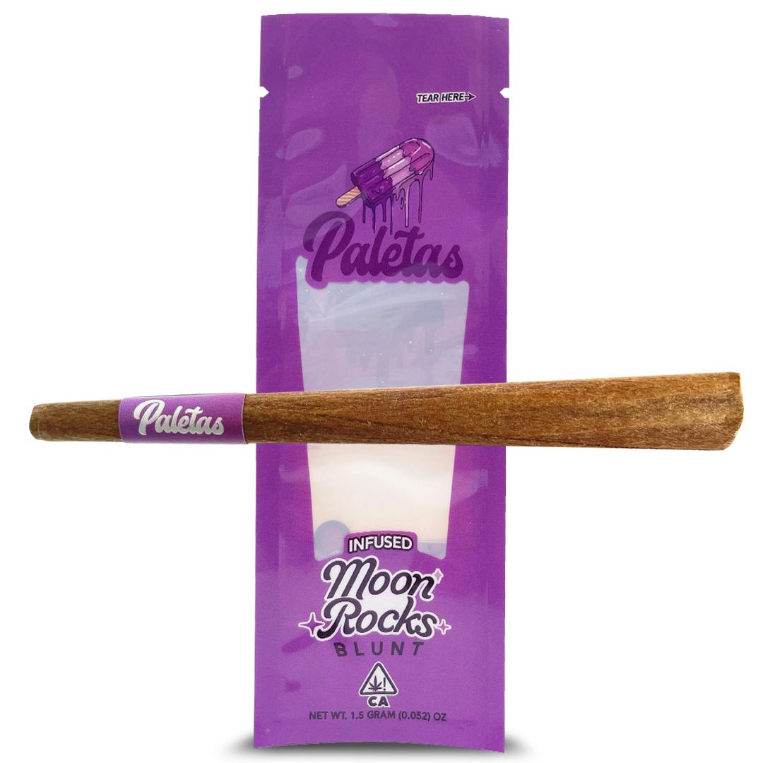 Paletas: Grape Ape- Moonrock Infused Blunt (1.5g)