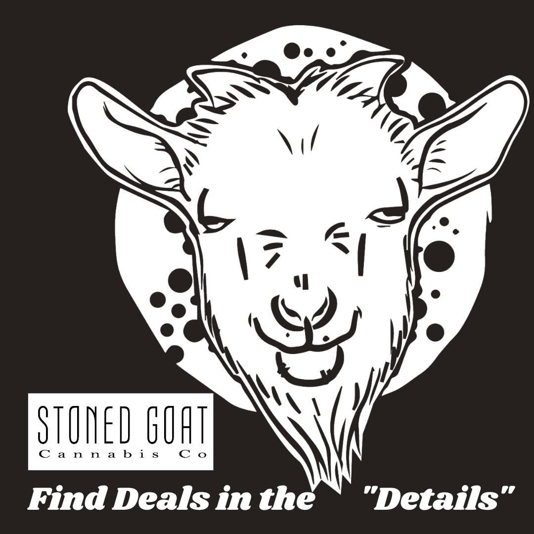 Stoned Goat Cannabis logo