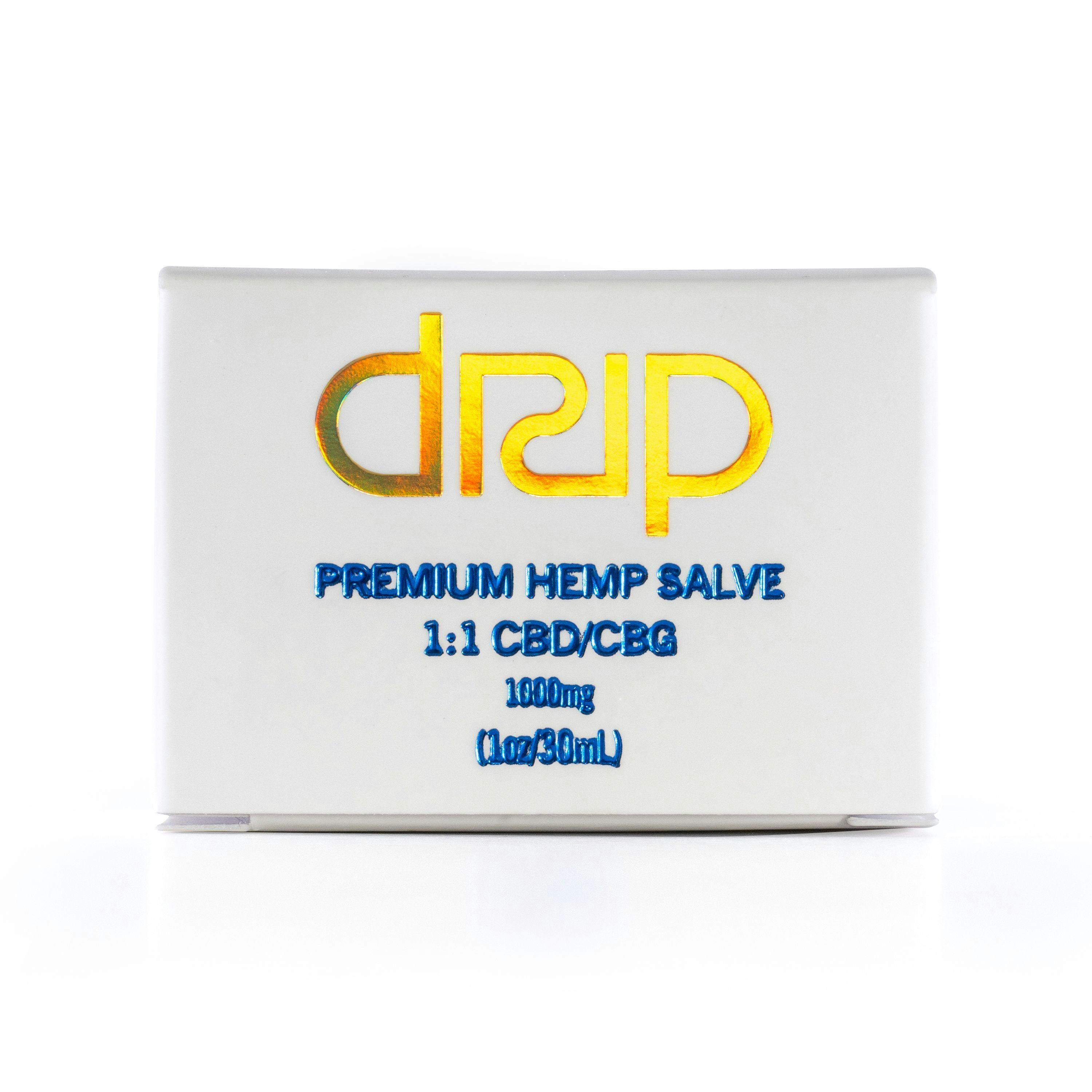 Salve 1oz - 1:1 CBD CBG - 1000mg