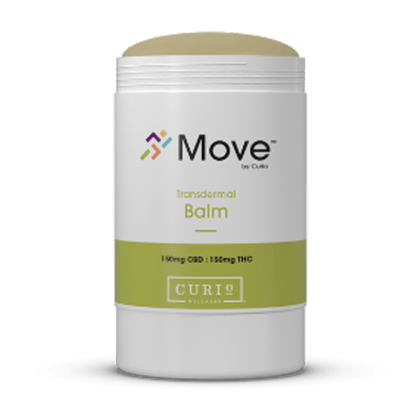 Move by Curio™-Transdermal Balm [150mg CBD | 150mg THC]