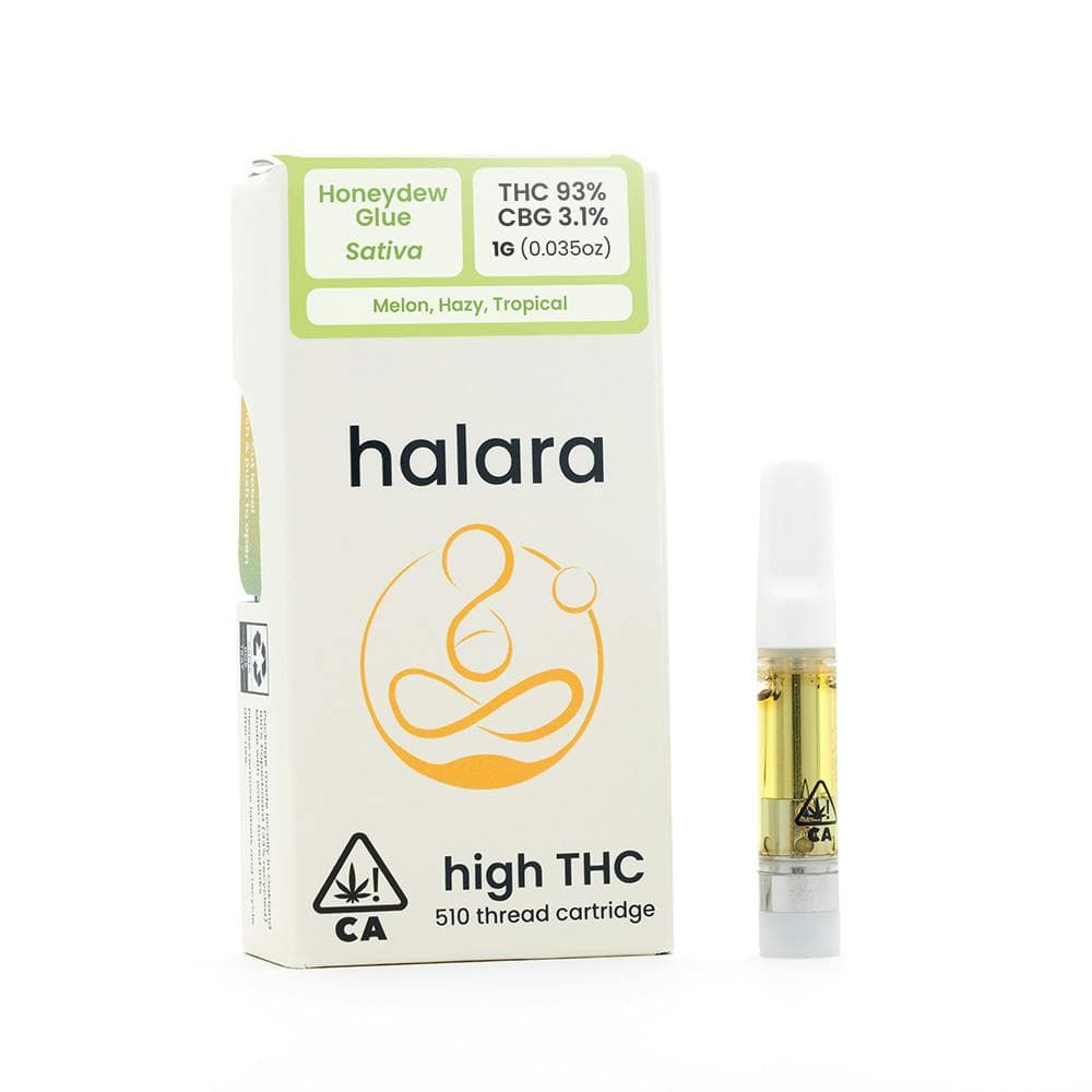 High THC - Honeydew Glue 1G Cartridge