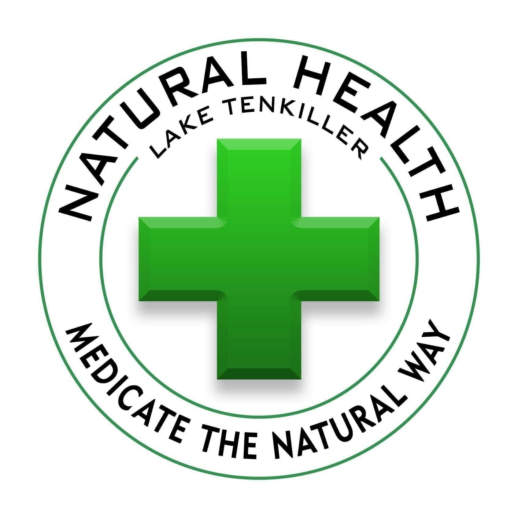 Tenkiller Natural Health 24/7 and Drive Thru! logo