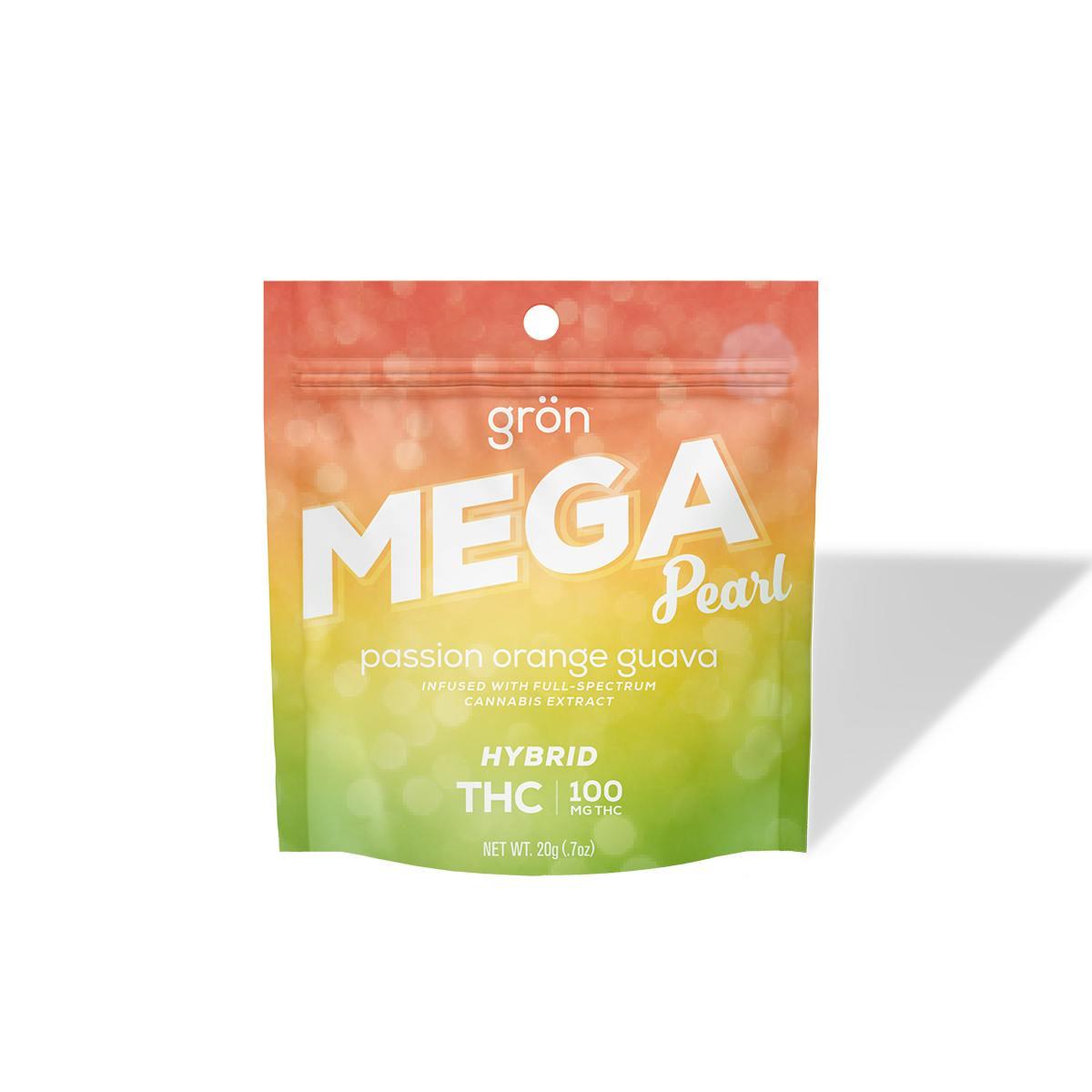 Grön THC Passion Orange Guava Mega Pearl - Hybrid