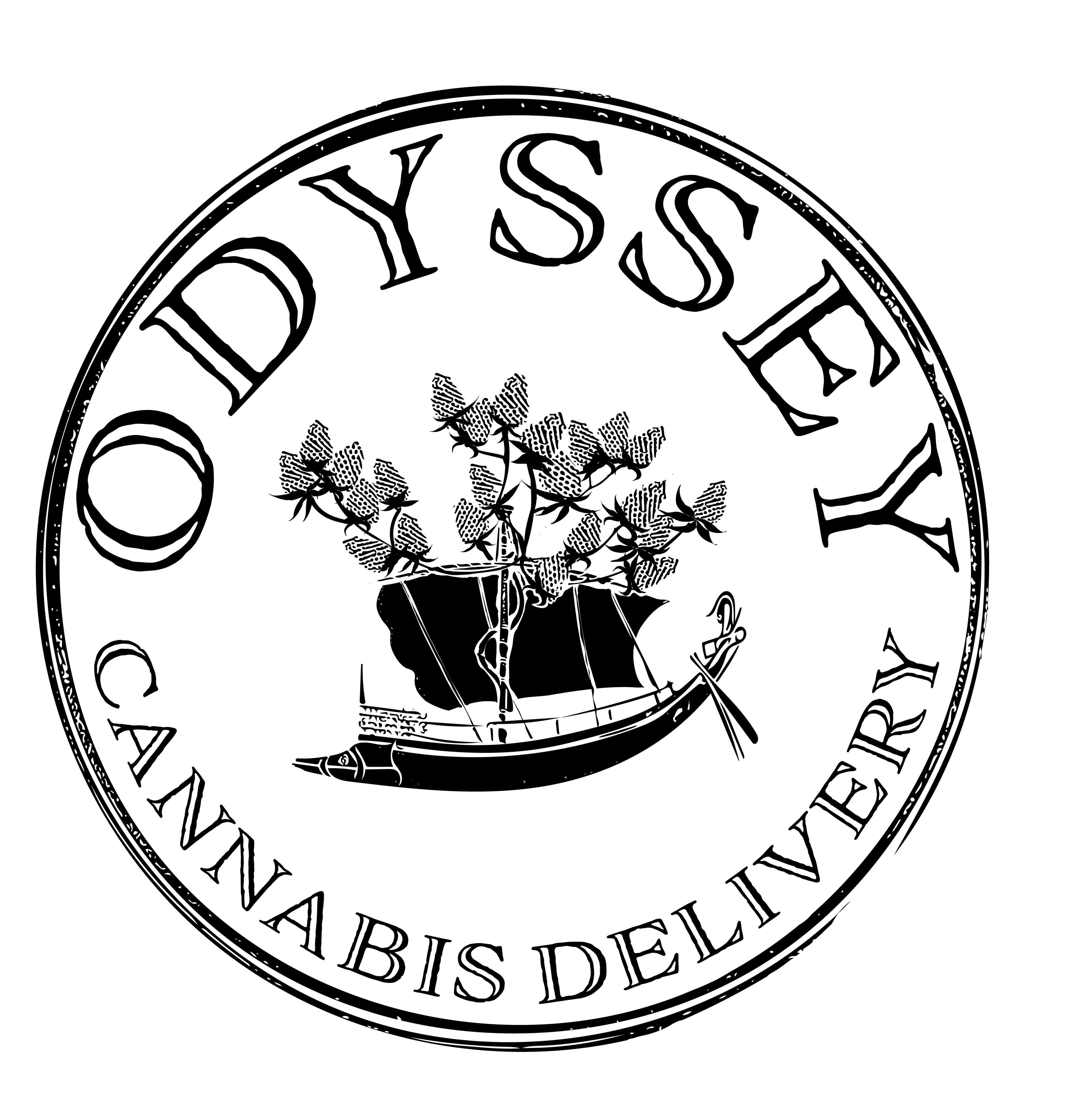Odyssey Cannabis Delivery logo - Cannabis delivery service in Portland Maine