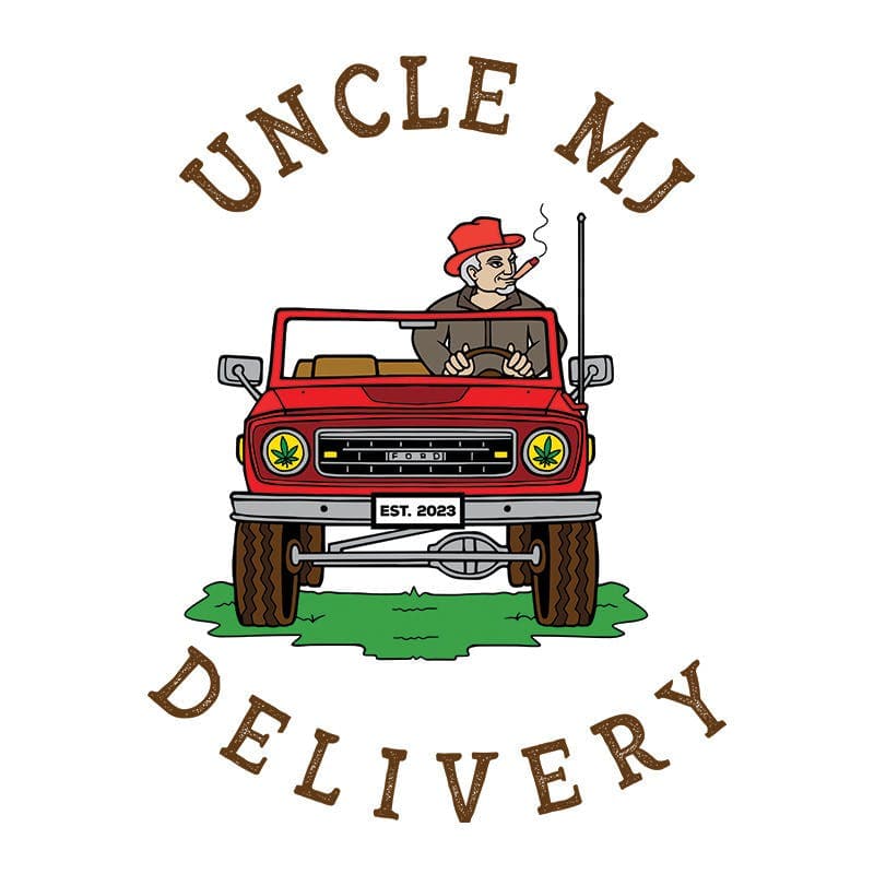 UncleMJ logo - Cannabis delivery service in Korea Town / Echo Park