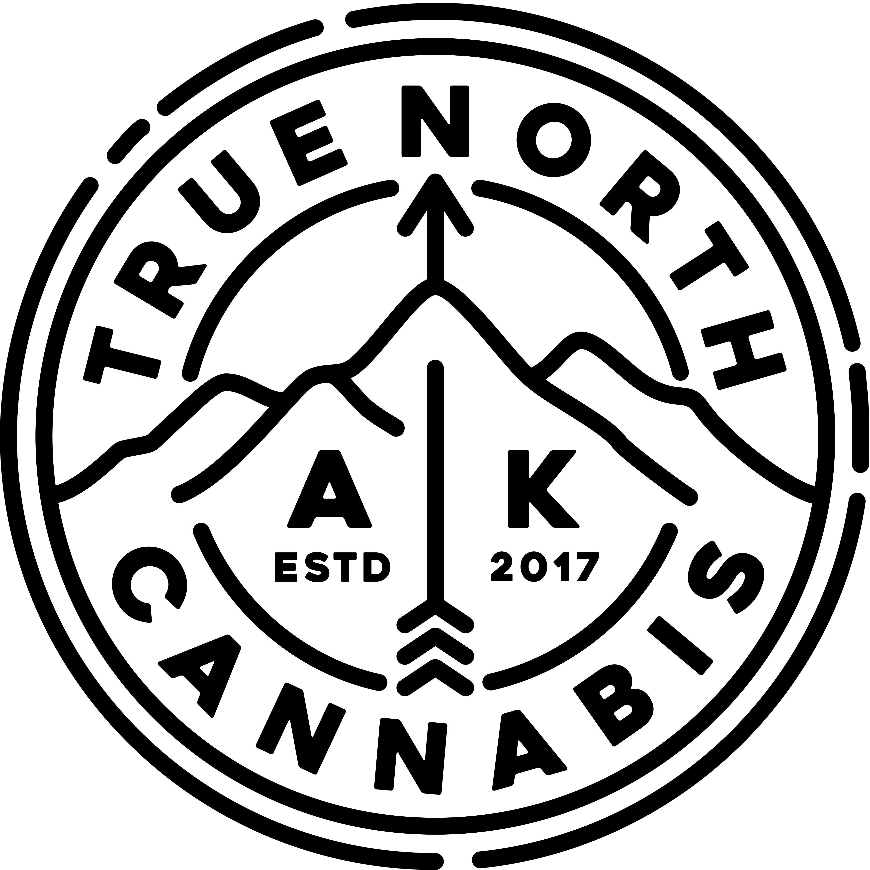 True North Cannabis AK logo
