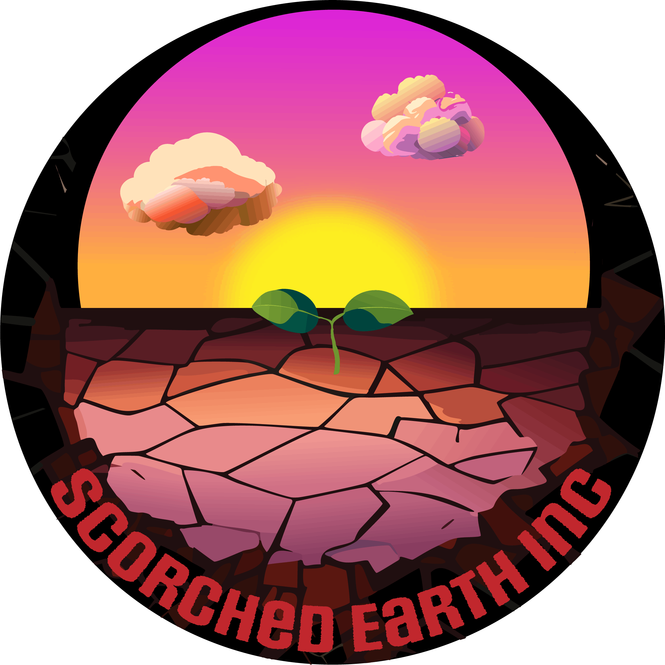Scorched Earth - Augusta logo - Cannabis delivery service in Manchester