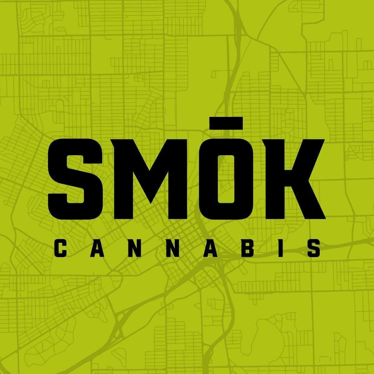 Smók Cannabis Delivery logo - Cannabis delivery service in Caro
