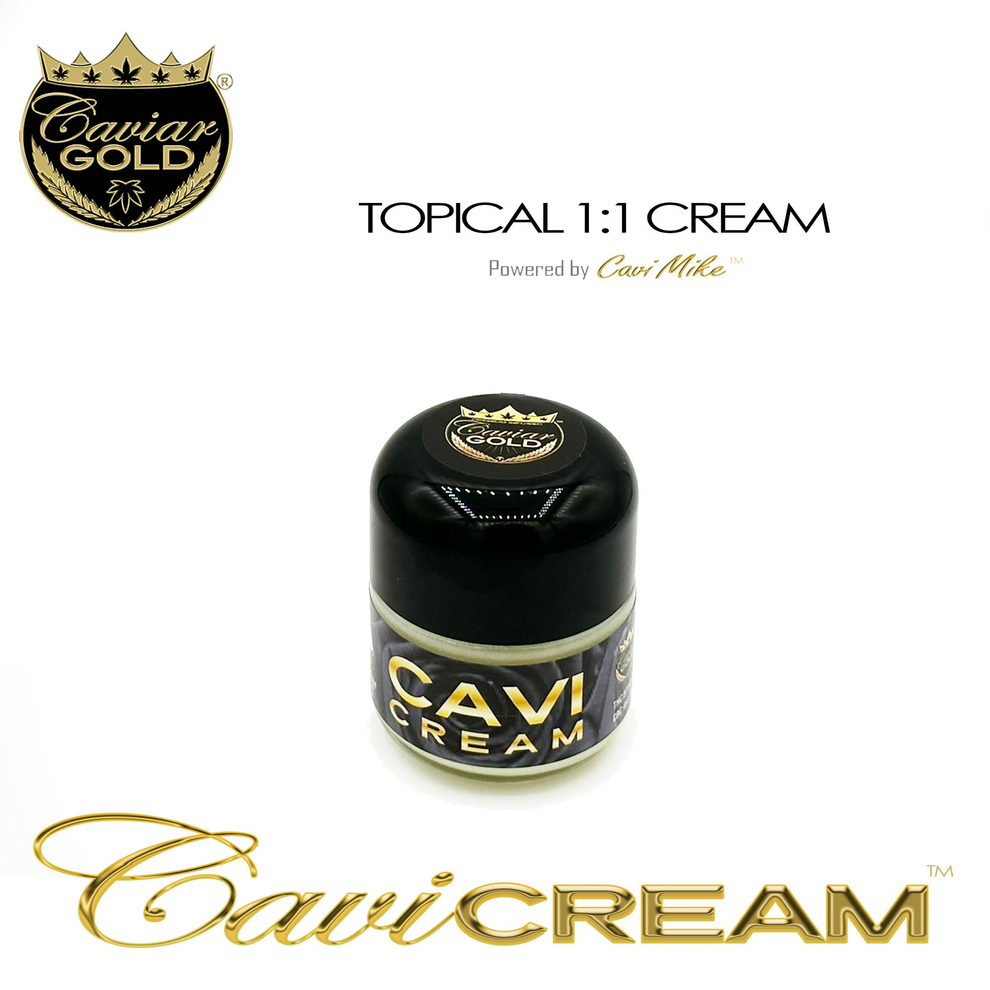 Caviar Gold l Cavi Cream l 1:1 l CBD:THC l 1000mg:1000mg