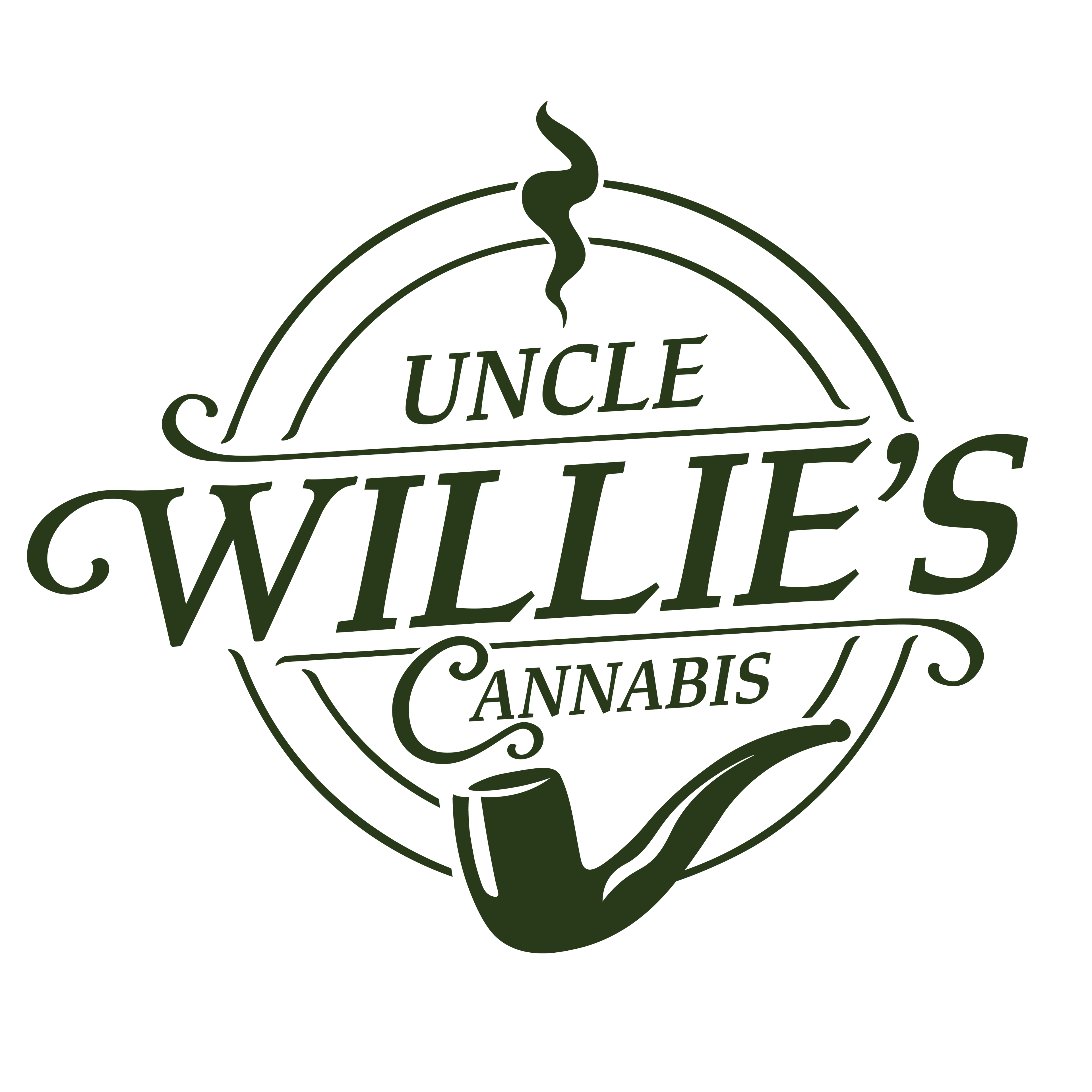 Uncle Willie's Cannabis logo