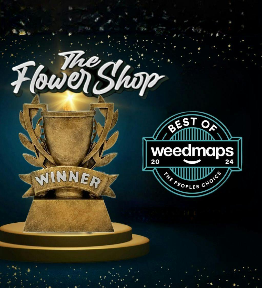 The Flower Shop logo - Cannabis delivery service in San Jacinto