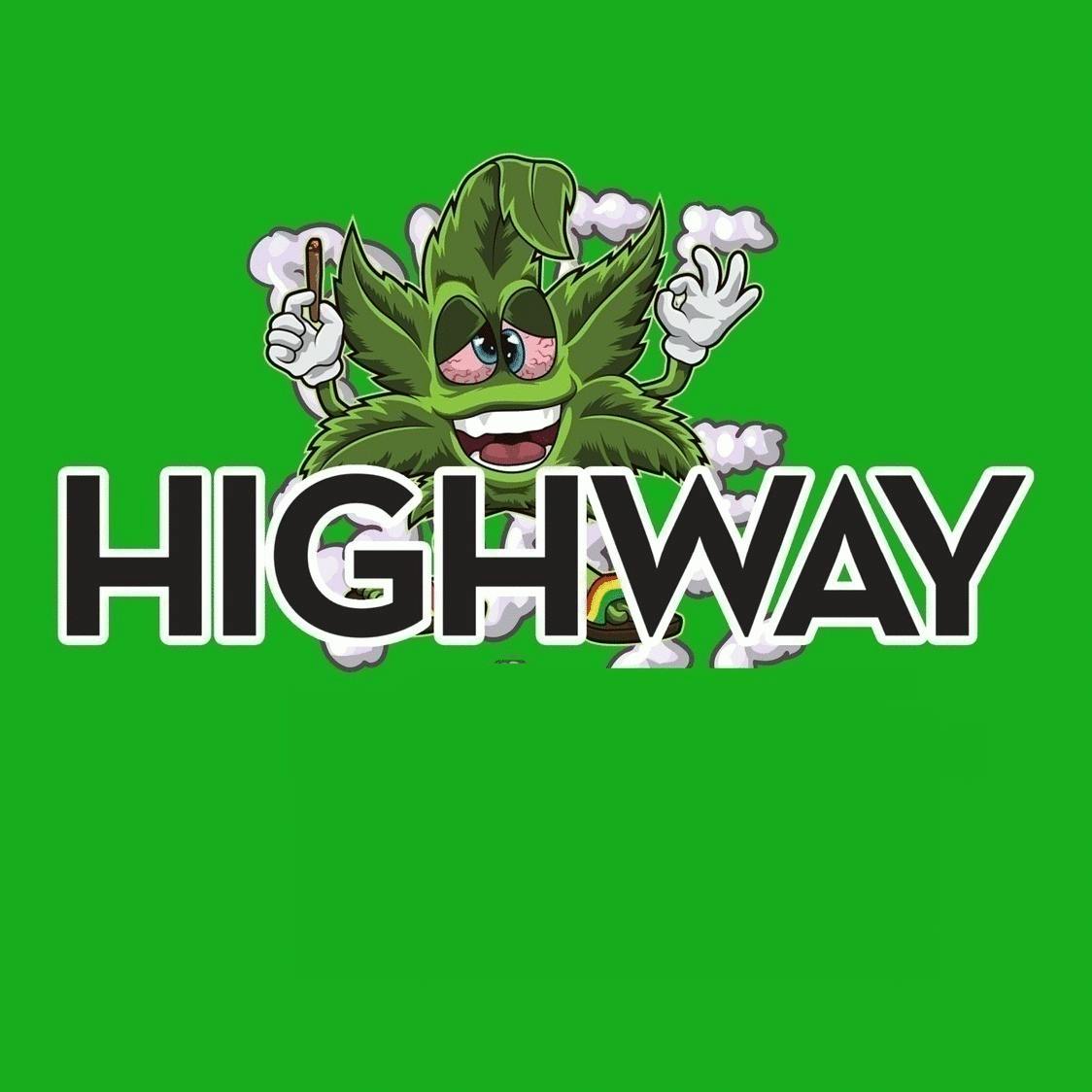 Highway DTLA (South LA) storefront banner - recreational marijuana dispensary