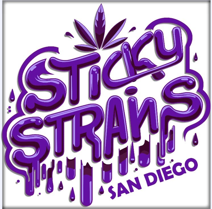 Sticky Strains - San Marcos/Escondido logo - Cannabis delivery service in San Marcos