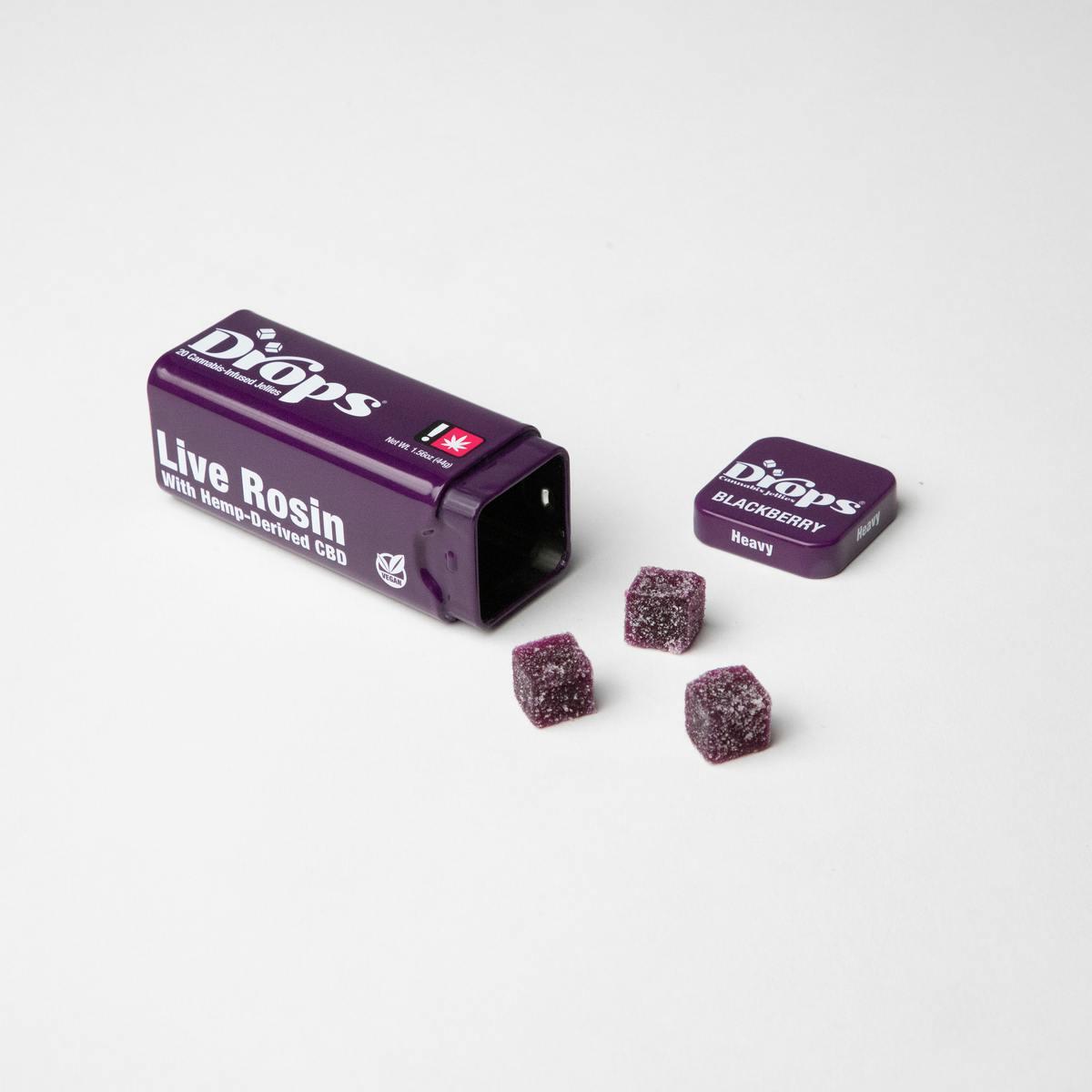 Drops – Blackberry 20 Piece (2:1 CBD:THC)