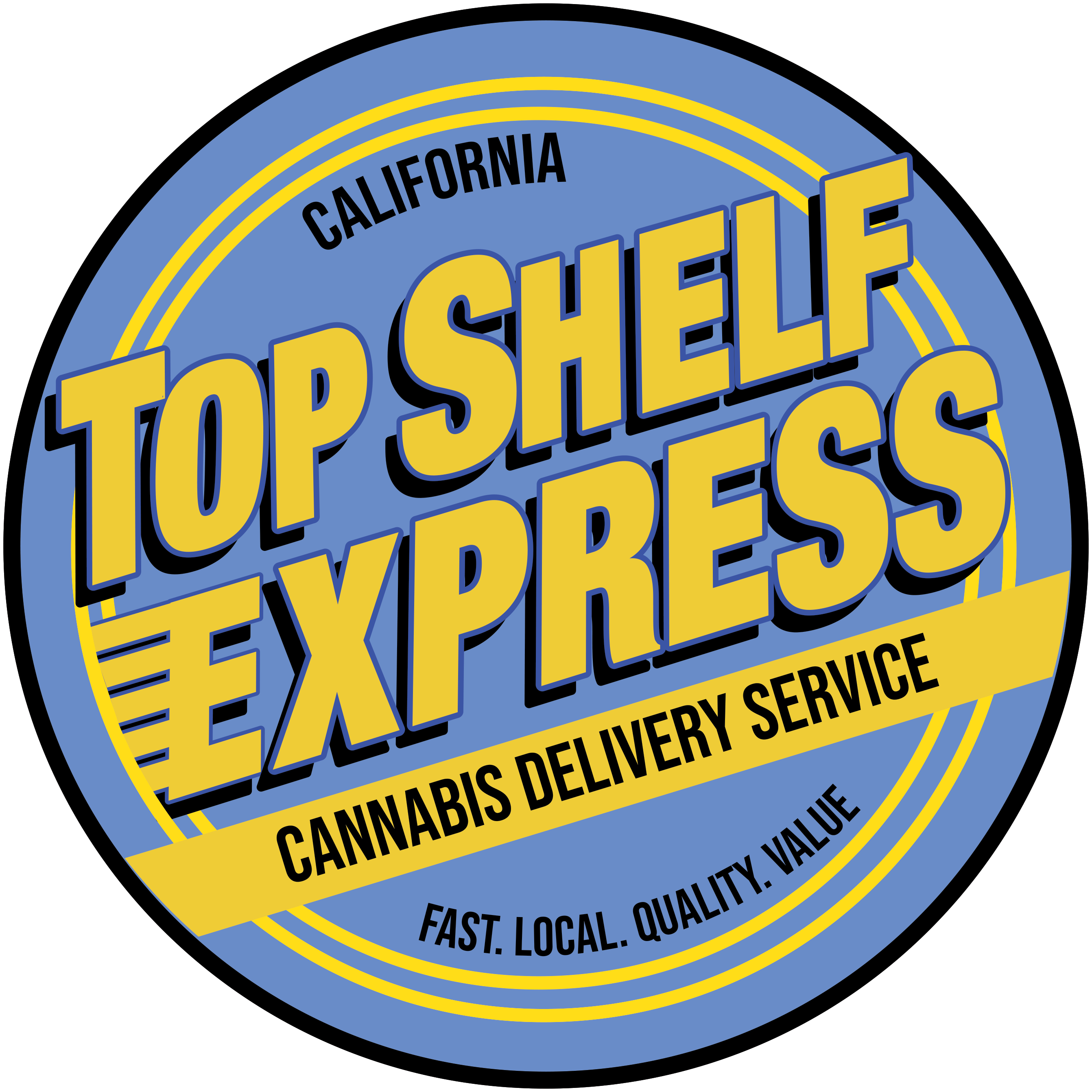 Top Shelf Express - EXCISE TAXES INCLUDED logo - Cannabis delivery service in Turlock
