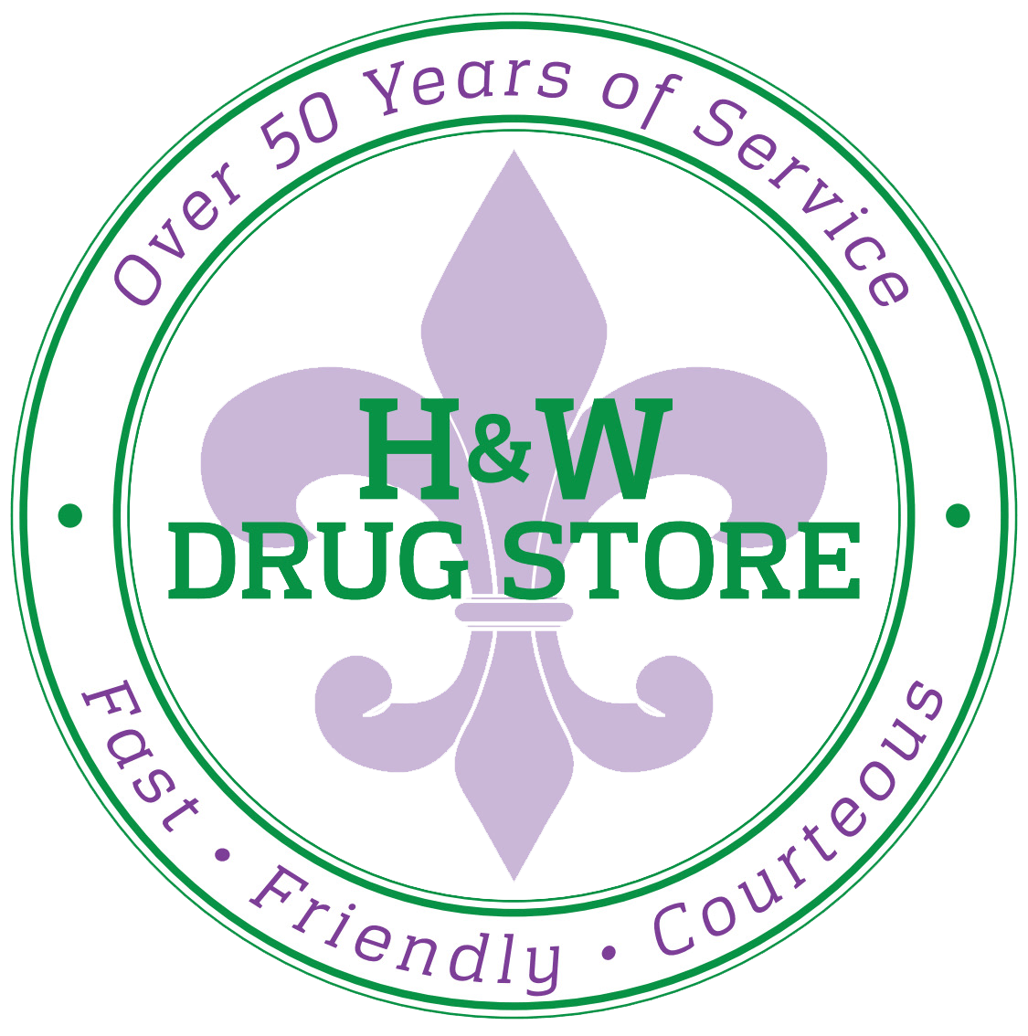 H & W Drug Store - Tchoupitoulas logo