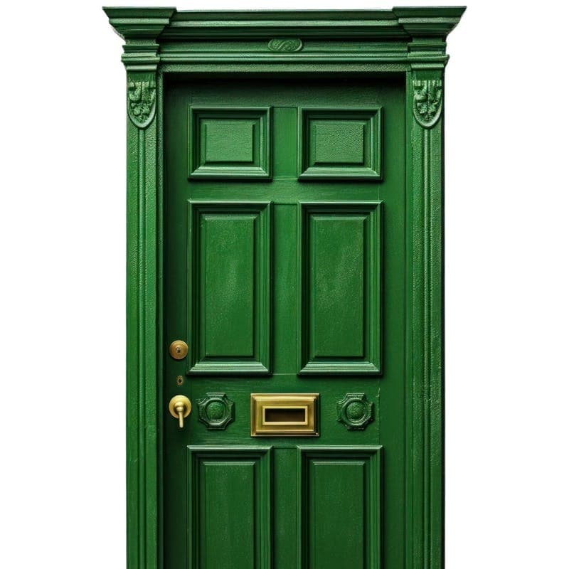 The Green Door Dispensary logo