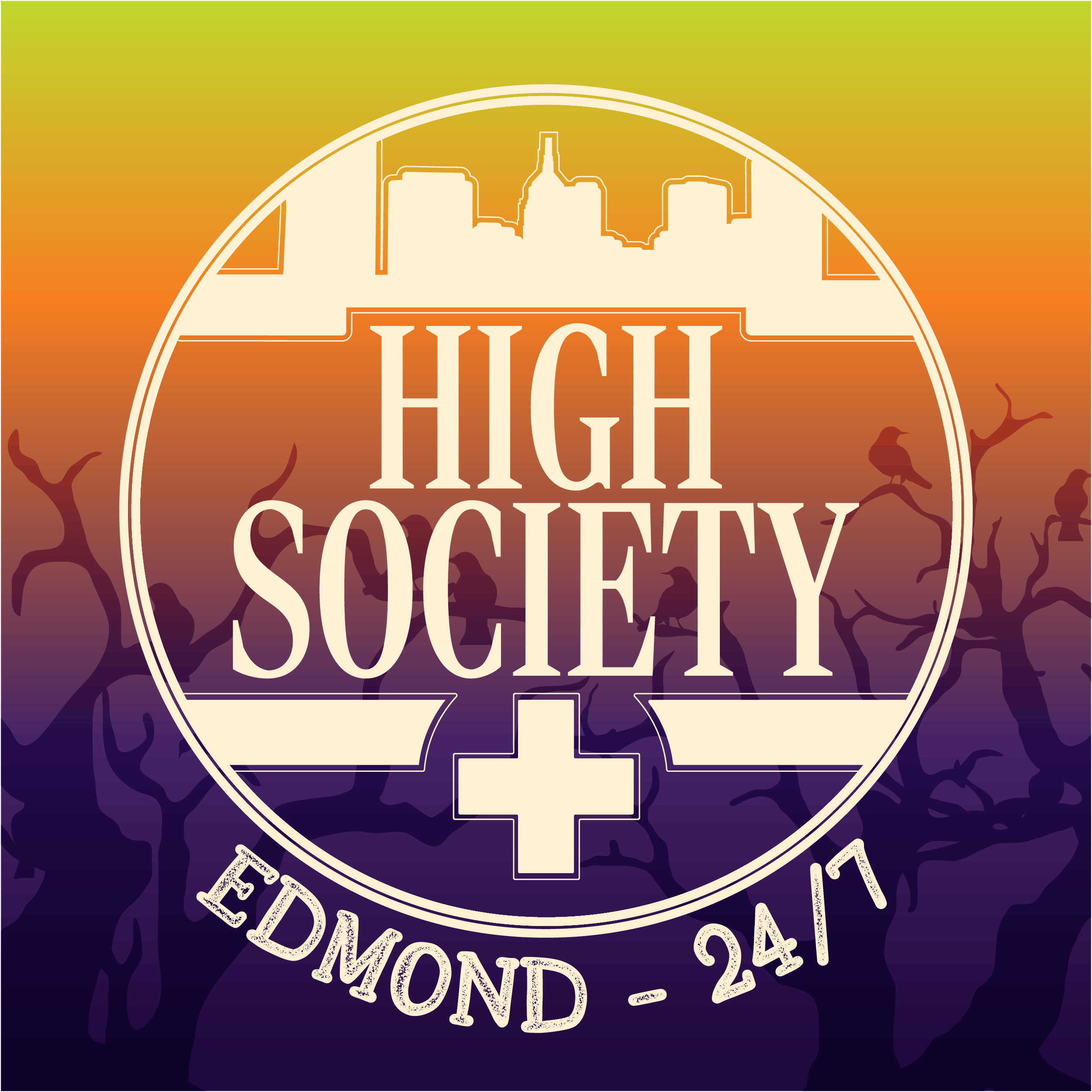 High Society - Edmond - 24/7 - Grand Opening logo