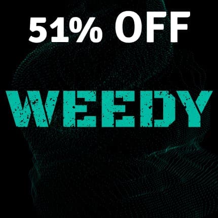 Weedy logo - Cannabis delivery service in Sun Valley