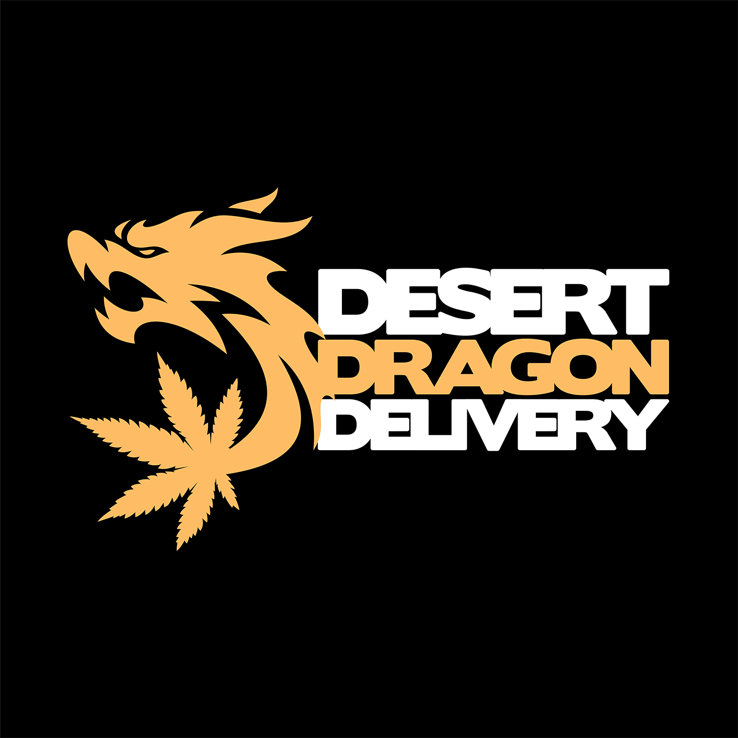 Desert Dragon logo - Cannabis delivery service in Yucca Valley