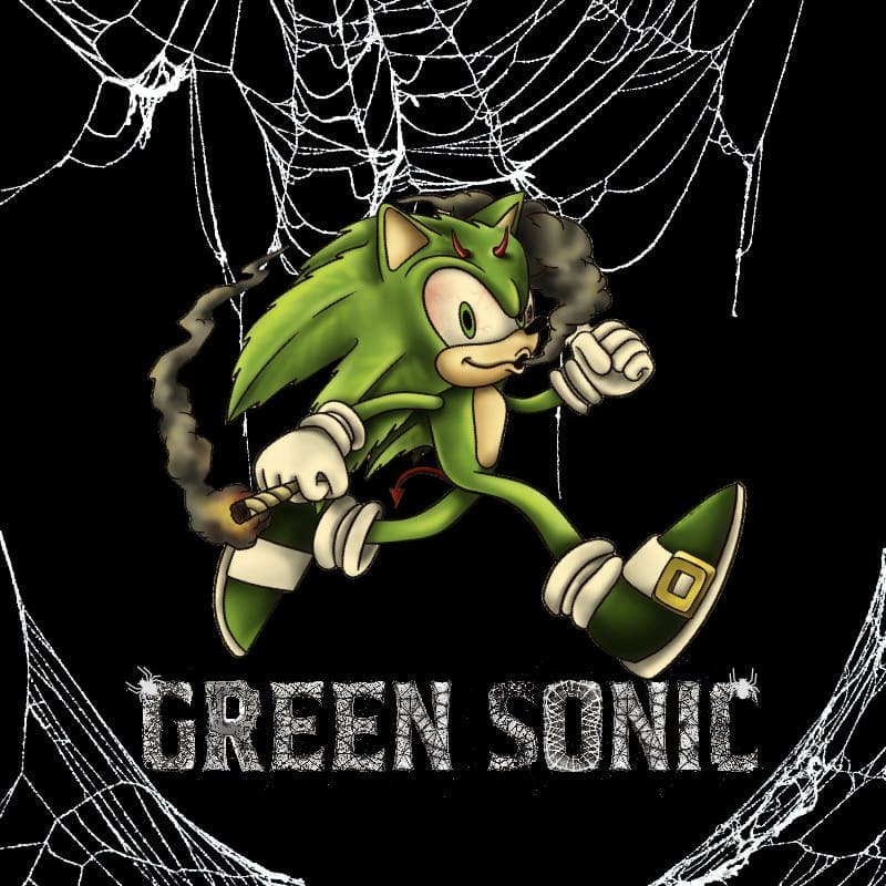 Green Sonic logo - Cannabis delivery service in El Cajon