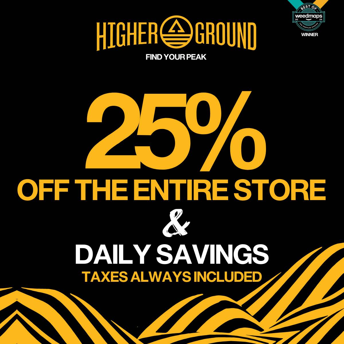 Higher Ground - Baldwin Park * Taxes Always Included * logo