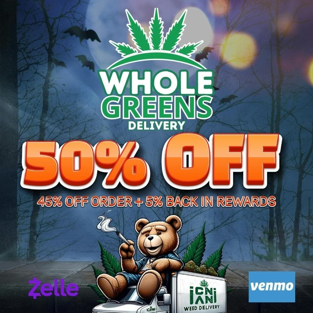 Whole Greens logo - Cannabis delivery service in Simi Valley