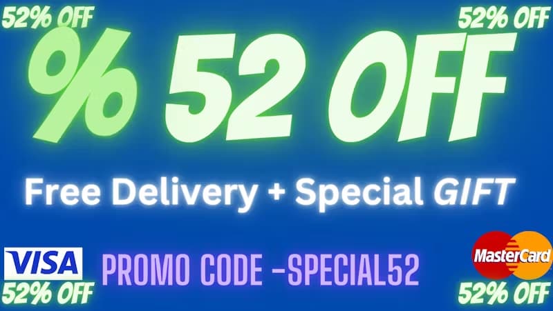 52% OFF + LOWER THAN EVER PRIC